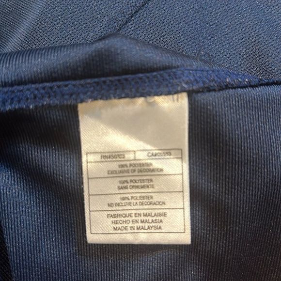 NIKE SILVERTAG VINTAGE Navy Blue Sz L. - Picture 3 of 4